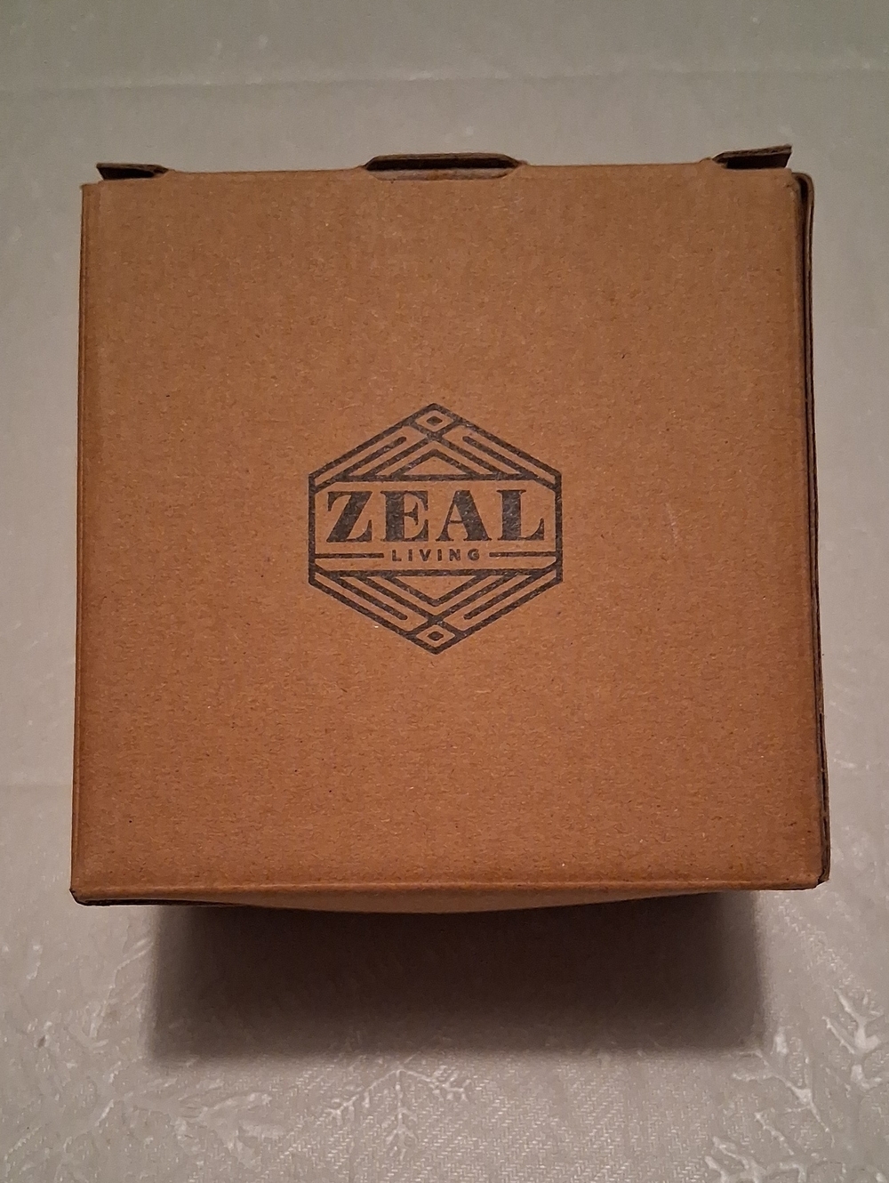 NEW Zeal Living Artisan White Marble Coasters Set of 4